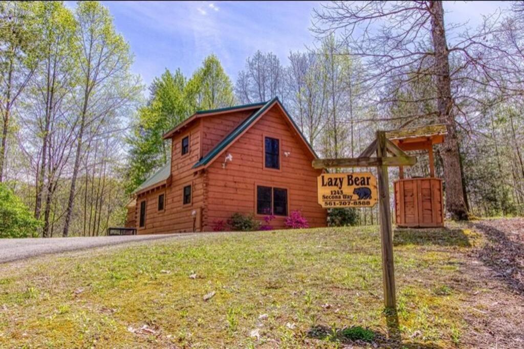 Lazy Bear Cabin Севьервилл Экстерьер фото